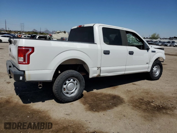 2016 Ford F-150 XLT with VIN 1FTEW1EG0GFA47732, listed as a Copart auction lot 55531725 with Not Provided miles and Salvage Title. Bid and sale history available at carsss.com. Image 3.