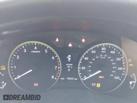 2013 Lexus ES 250 with VIN JTHBK1GG0D2051244, listed as a IAAI auction lot 42028587 with 59,522 mi miles and . Bid and sale history available at DreamBid. Image 15.