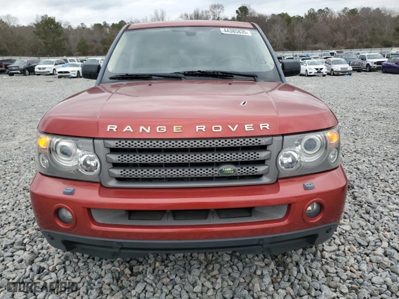 2009 Land Rover Range Rover Sport HSE with VIN SALSK25419A199957, listed as a Copart auction lot 44385835 with 229,458 mi miles and Salvage Title. Bid and sale history available at carsss.com. Image 5.