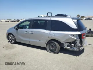 2023 Honda Odyssey Touring with VIN 5FNRL6H86PB043474, listed as a Copart auction lot 61672545 with 39,176 mi miles and Salvage title. Bid and sale history available at DreamBid. Image 2.