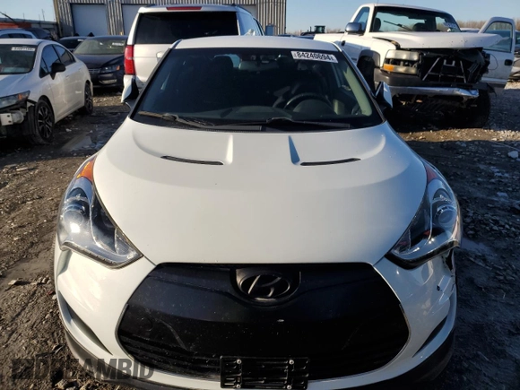 2013 Hyundai Veloster RE:MIX with VIN KMHTC6AD2DU136522, listed as a Copart auction lot 84240694 with 153,019 mi miles and Salvage Title. Bid and sale history available at carsss.com. Image 5.