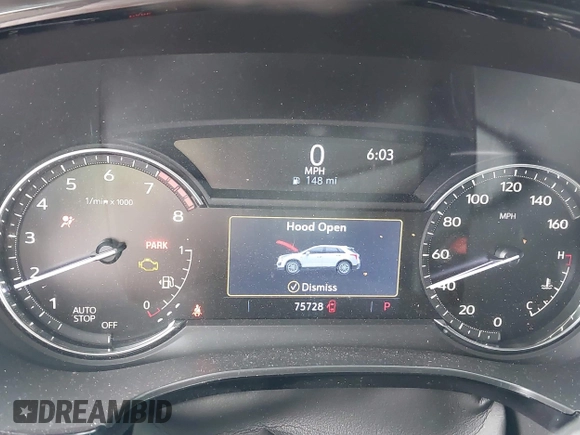 2021 Cadillac XT5 FWD Premium Luxury with VIN 1GYKNCRS3MZ103893, listed as a IAAI auction lot 41286761 with 75,728 mi miles and . Bid and sale history available at carsss.com. Image 7.