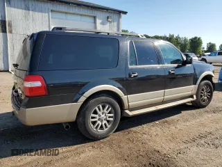 2010 Ford Expedition EL Eddie Bauer with VIN 1FMJK1J52AEA14755, listed as a Copart auction lot 65966154 with 124,533 mi miles and Clean Title. Bid and sale history available at carsss.com. Image 3.
