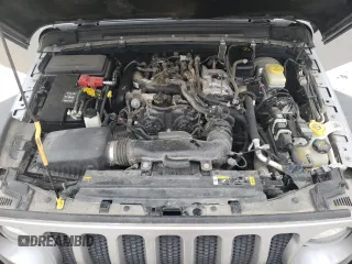 2021 Jeep Wrangler Unlimited 80th Anniversary with VIN 1C4HJXDN7MW680450, listed as a Copart auction lot 87807545 with 117,275 mi miles and Salvage title. Bid and sale history available at DreamBid. Image 14.