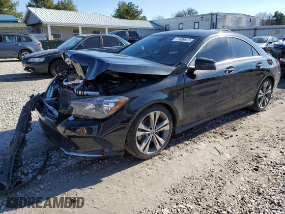 2018 Mercedes-Benz CLA 250 with VIN WDDSJ4EB4JN535883, listed as a Copart auction lot 77469873 with 109,717 mi miles and . Bid and sale history available at DreamBid. Image 1.