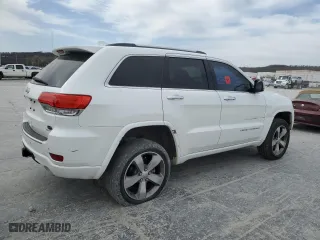 2014 Jeep Grand Cherokee Overland with VIN 1C4RJFCT3EC338107, listed as a Copart auction lot 50164755 with 143,993 mi miles and Clean Title. Bid and sale history available at carsss.com. Image 3.