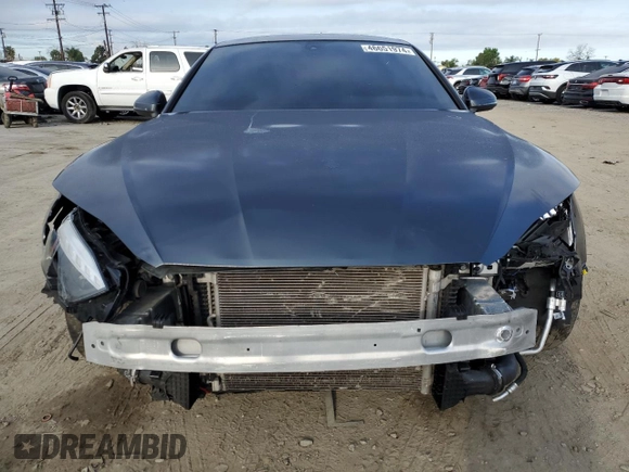 2021 Audi A5 Sportback Premium Plus with VIN WAUCBCF56MA046991, listed as a Copart auction lot 46651974 with 25,300 mi miles. Bid and sale history available at carsss.com. Image 5.