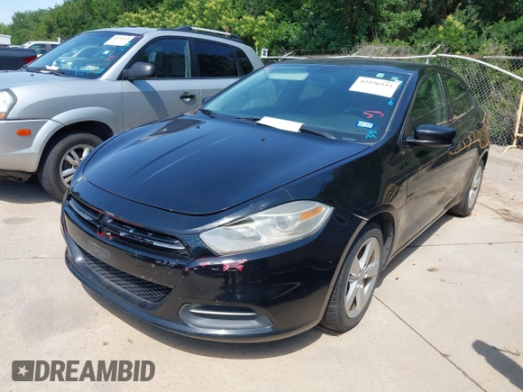 2016 Dodge Dart SXT Sport with VIN 1C3CDFFAXGD796512, listed as a IAAI auction lot 42256533 with 86,805 mi miles and . Bid and sale history available at DreamBid. Image 2.