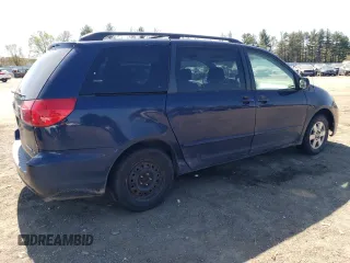 2006 Toyota Sienna CE with VIN 5TDZA23C06S403715, listed as a Copart auction lot 52394345 with 210,541 mi miles and Salvage Title. Bid and sale history available at carsss.com. Image 3.