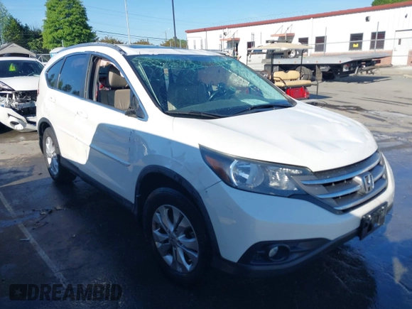 2012 Honda CR-V EX-L with VIN 5J6RM4H79CL046721, listed as a IAAI auction lot 42052051 with 145,892 mi miles. Bid and sale history available at carsss.com. Image 1.