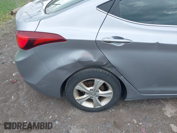 2016 Hyundai Elantra SE with VIN 5NPDH4AE3GH734642, listed as a IAAI auction lot 42188880 with 118,934 mi miles and . Bid and sale history available at DreamBid. Image 6.