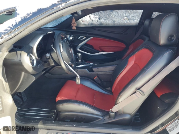 2017 Chevrolet Camaro 2LT with VIN 1G1FD1RS4H0103516, listed as a Copart auction lot 88882215 with 57,886 mi miles and Salvage Title. Bid and sale history available at carsss.com. Image 7.