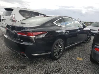 2018 Lexus LS with VIN JTHC5LFF6J5002317, listed as a Copart auction lot 74104564 with 0 mi miles and Non Repairable. Bid and sale history available at carsss.com. Image 3.