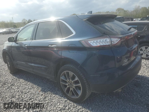 2017 Ford Edge Titanium with VIN 2FMPK4K95HBB21267, listed as a Copart auction lot 51630225 with 144,746 mi miles and Salvage Title. Bid and sale history available at carsss.com. Image 2.
