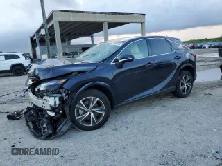 2023 Lexus RX 350 z VIN 2T2BAMBA6PC007002, wystawiony jako Copart lot #74557244 z przebiegiem 19 145 mil mil oraz Szkoda całkowita • Salvage title. Historia ofert i sprzedaży dostępna na DreamBid. Obrazek 1.