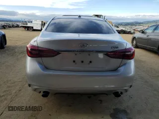 2020 Infiniti Q50 3.0t LUXE with VIN JN1EV7AP9LM208230, listed as a Copart auction lot 47831295 with 79,459 mi miles and Salvage Title. Bid and sale history available at carsss.com. Image 6.