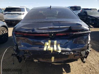 2023 Toyota Crown XLE with VIN JTDAAAAFXP3014183, listed as a Copart auction lot 77091804 with 16,366 mi miles and Salvage Title. Bid and sale history available at carsss.com. Image 6.
