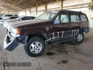 1995 Jeep Grand Cherokee Laredo with VIN 1J4GZ58S1SC704775, listed as a Copart auction lot 87556535 with 266,365 mi miles and Salvage Title. Bid and sale history available at carsss.com. Image 1.