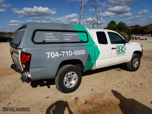 2021 Toyota Tacoma 2WD SR with VIN 3TYRX5GN0MT017745, listed as a Copart auction lot 78590914 with 62,209 mi miles and Salvage Title. Bid and sale history available at carsss.com. Image 3.