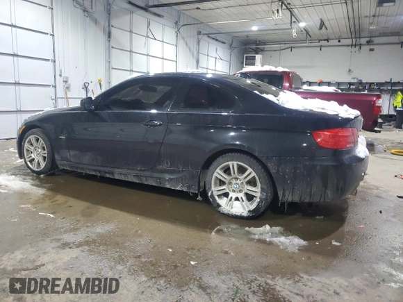 2013 BMW 3 Series 335i xDrive with VIN WBAKF9C5XDE672740, listed as a Copart auction lot 45458365 with 0 mi miles and Salvage Title. Bid and sale history available at carsss.com. Image 2.