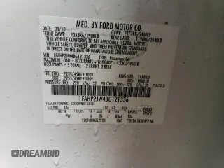 2011 Ford Taurus Limited с VIN 1FAHP2JW4BG121336, выставлен на аукционе Copart как лот 51763175 с пробегом 171 001 миль миль и Списание • Salvage title. История ставок и продаж доступна на DreamBid. Изображение 12.