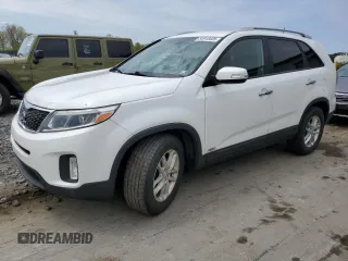 2015 Kia Sorento LX z VIN 5XYKTCA6XFG574189, wystawiony jako Copart lot #54910405 z przebiegiem 114 533 mil mil oraz Szkoda całkowita • Salvage title. Historia ofert i sprzedaży dostępna na DreamBid. Obrazek 1.