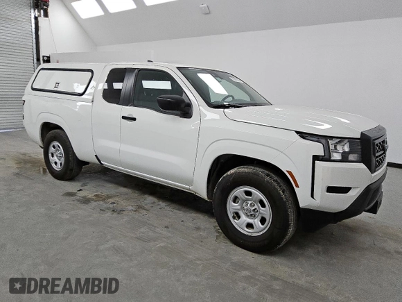 2024 Nissan Frontier S with VIN 1N6ED1CL3RN664697, listed as a Copart auction lot 60733615 with 14,085 mi miles and Clean title. Bid and sale history available at DreamBid. Image 4.