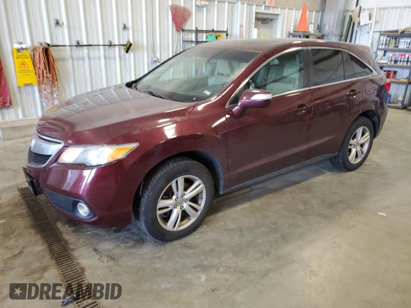 2015 Acura RDX Tech Pkg with VIN 5J8TB4H53FL030746, listed as a Copart auction lot 53494805 with 282,590 mi miles and Clean Title. Bid and sale history available at carsss.com. Image 1.