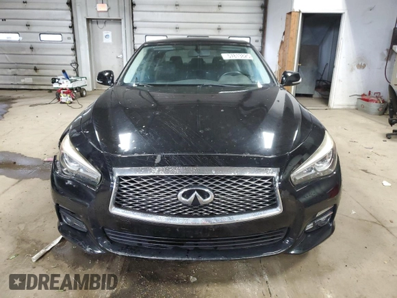 2015 Infiniti Q50 Premium z VIN JN1BV7AR2FM419987, wystawiony jako Copart lot #57813825 z przebiegiem 99 229 mil mil oraz Nie do naprawy. Historia ofert i sprzedaży dostępna na DreamBid. Obrazek 5.