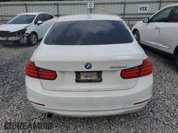 2015 BMW 3 Series 328d with VIN WBA3D3C54FK157793, listed as a Copart auction lot 60105595 with Not provided miles and Clean title. Bid and sale history available at DreamBid. Image 6.