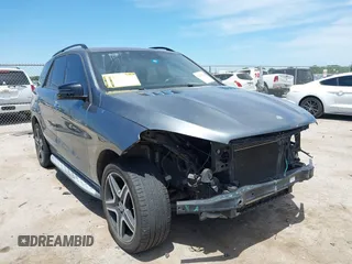 2017 Mercedes-Benz GLE 350 with VIN 4JGDA5HB8HA906447, listed as a IAAI auction lot 42287860 with 104,503 mi miles and . Bid and sale history available at DreamBid. Image 1.