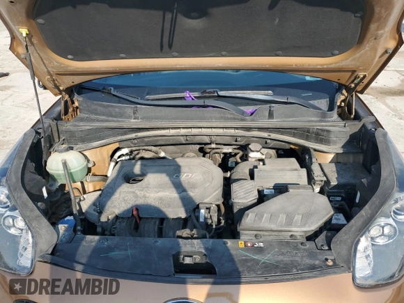 2017 Kia Sportage EX with VIN KNDPNCAC9H7054281, listed as a Copart auction lot 60571945 with 106,516 mi miles and Salvage title. Bid and sale history available at DreamBid. Image 12.