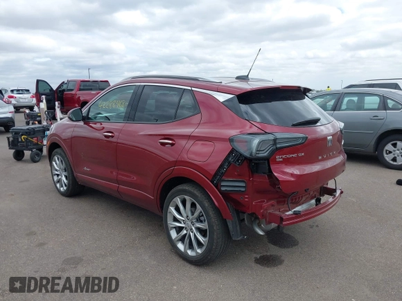 2024 Buick Encore GX Avenir with VIN KL4AMGSLXRB150363, listed as a IAAI auction lot 42288468 with 5,528 mi miles and . Bid and sale history available at DreamBid. Image 3.