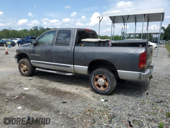 2004 Dodge 2500 SLT with VIN 3D7KU28D34G139630, listed as a Copart auction lot 56185555 with Not Provided miles and Clean Title. Bid and sale history available at DreamBid. Image 2.