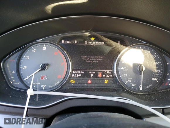 2019 Audi SQ5 Premium with VIN WA1A4AFY1K2004989, listed as a Copart auction lot 83792774 with 68,303 mi miles and Non Repairable. Bid and sale history available at carsss.com. Image 9.