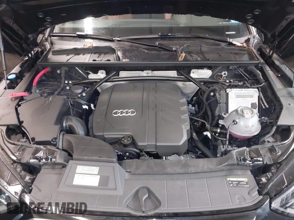 2024 Audi Q5 Premium with VIN WA1ABAFY0R2064293, listed as a IAAI auction lot 41084226 with 5,701 mi miles and . Bid and sale history available at DreamBid. Image 10.