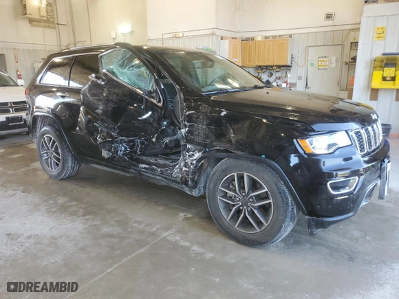 2022 Jeep Grand Cherokee WK Limited with VIN 1C4RJEBG0NC126523, listed as a Copart auction lot 75498304 with 38,339 mi miles and Salvage Title. Bid and sale history available at carsss.com. Image 4.