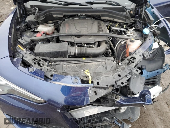 2019 Alfa Romeo Stelvio Ti with VIN ZASPAKBN4K7C58880, listed as a Copart auction lot 49688885 with 43,764 mi miles and Clean title. Bid and sale history available at DreamBid. Image 12.