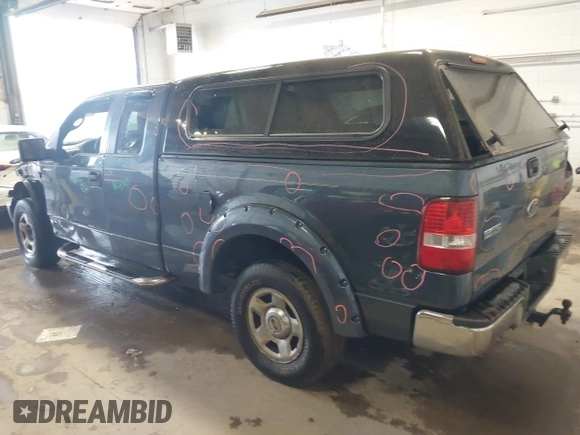 2005 Ford F-150 XLT with VIN 1FTPX14555NA01757, listed as a IAAI auction lot 41935980 with 145,311 mi miles. Bid and sale history available at carsss.com. Image 3.
