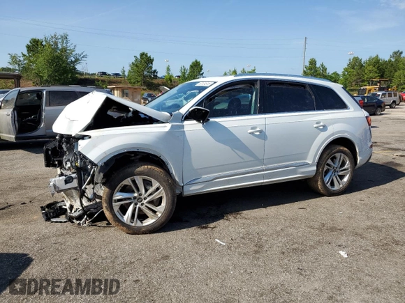 2023 Audi Q7 Premium Plus z VIN WA1LCBF75PD018916, wystawiony jako Copart lot #60124915 z przebiegiem 23 301 mil mil oraz Szkoda całkowita • Salvage title. Historia ofert i sprzedaży dostępna na DreamBid. Obrazek 1.