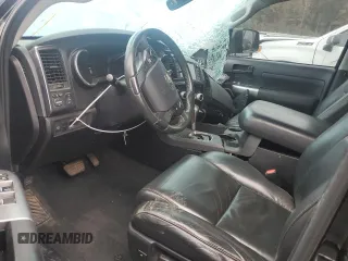 2020 Toyota Sequoia SR5 with VIN 5TDBY5G16LS177599, listed as a Copart auction lot 76245044 with 106,090 mi miles and Salvage Title. Bid and sale history available at carsss.com. Image 7.