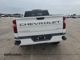 2024 Chevrolet Silverado 1500 Custom with VIN 3GCPABEK4RG267443, listed as a Copart auction lot 70267084 with 11,304 mi miles and Salvage Title. Bid and sale history available at DreamBid. Image 6.