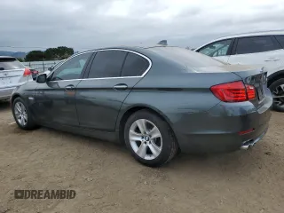 2011 BMW 5 Series 528i with VIN WBAFR1C55BC750294, listed as a Copart auction lot 52943035 with 137,909 mi miles and Salvage Title. Bid and sale history available at carsss.com. Image 2.