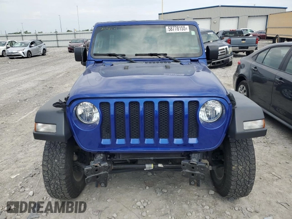 2019 Jeep Wrangler Unlimited Sport S z VIN 1C4HJXDG3KW526414, wystawiony jako Copart lot #58778155 z przebiegiem 93 629 mil mil oraz Szkoda całkowita • Salvage title. Historia ofert i sprzedaży dostępna na DreamBid. Obrazek 5.