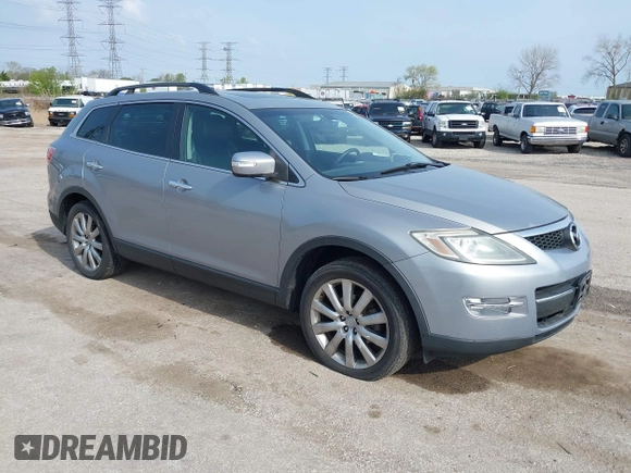 2008 Mazda CX-9 Grand Touring with VIN JM3TB38A580158617, listed as a IAAI auction lot 42139558 with 120,002 mi miles. Bid and sale history available at carsss.com. Image 1.