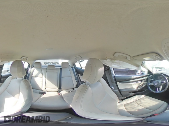 2019 Mazda 3 Preferred with VIN 3MZBPADL0KM113572, listed as a Copart auction lot 75737004 with 56,543 mi miles and Salvage Title. Bid and sale history available at DreamBid. Image 14.