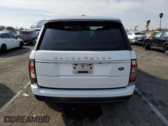 2014 Land Rover Range Rover with VIN SALGR2WF9EA195344, listed as a Copart auction lot 43454555 with 167,010 mi miles and Clean Title. Bid and sale history available at DreamBid. Image 6.