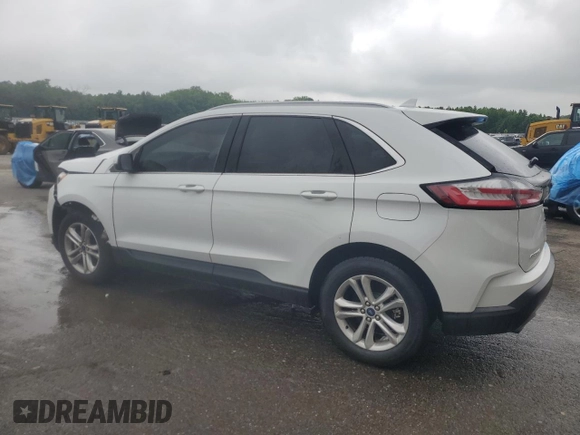 2020 Ford Edge SEL with VIN 2FMPK3J97LBB01445, listed as a Copart auction lot 58357755 with 91,892 mi miles and Salvage title. Bid and sale history available at DreamBid. Image 2.