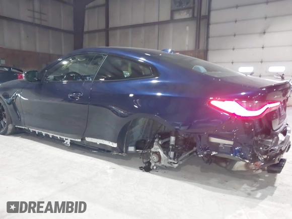 2024 BMW M4 Competition xDrive with VIN WBS43AZ04RCP64729, listed as a IAAI auction lot 41178319 with 15,806 mi miles and . Bid and sale history available at DreamBid. Image 6.