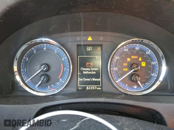 2019 Toyota Corolla L with VIN 2T1BURHE4KC184532, listed as a Copart auction lot 87870635 with 82,357 mi miles and Salvage Title. Bid and sale history available at DreamBid. Image 9.